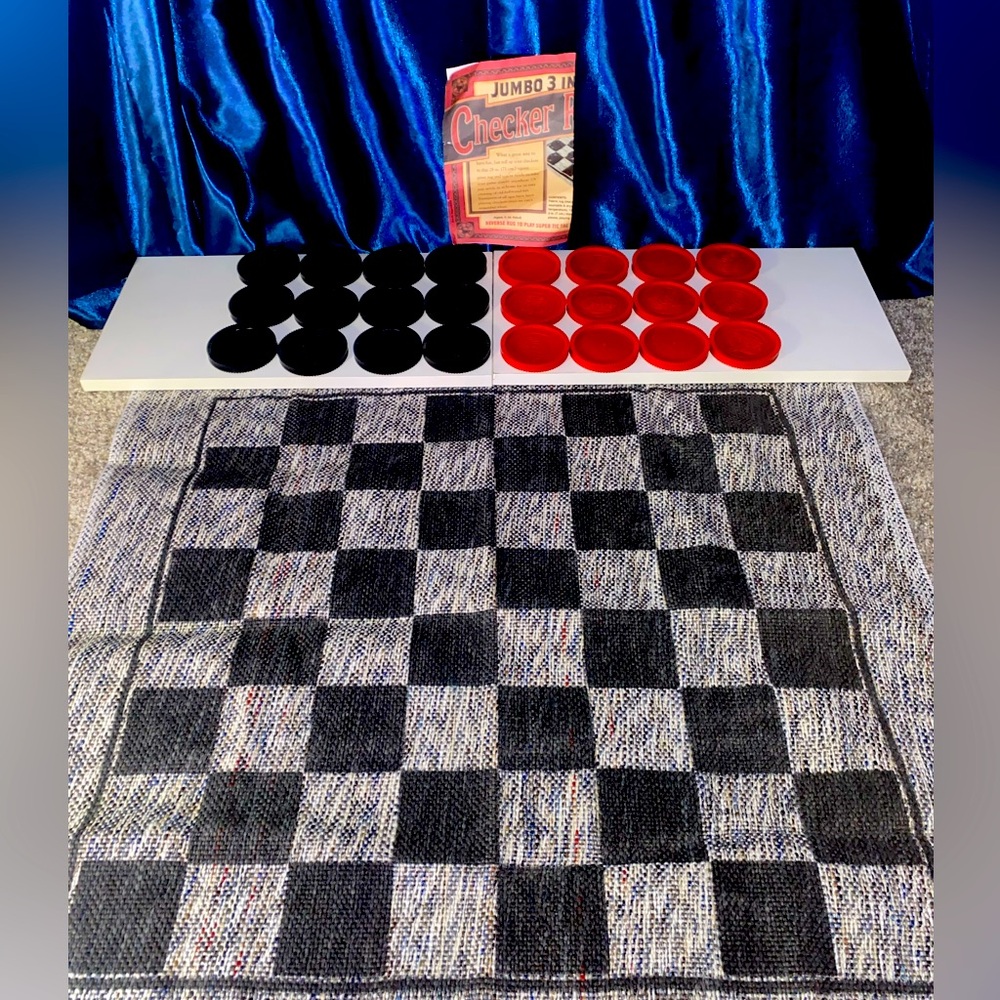 3 in 1 games CHECKERS, TIC TAC TOE, CHESS